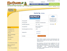 Tablet Screenshot of gerda.maxtrader.at